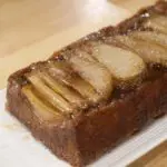 Upside Pear Crunch Coffee Cake Recipe