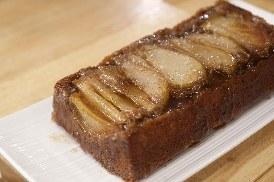 Chef Elizabeth Falkners Unique Pear Coffee Cake Recipe