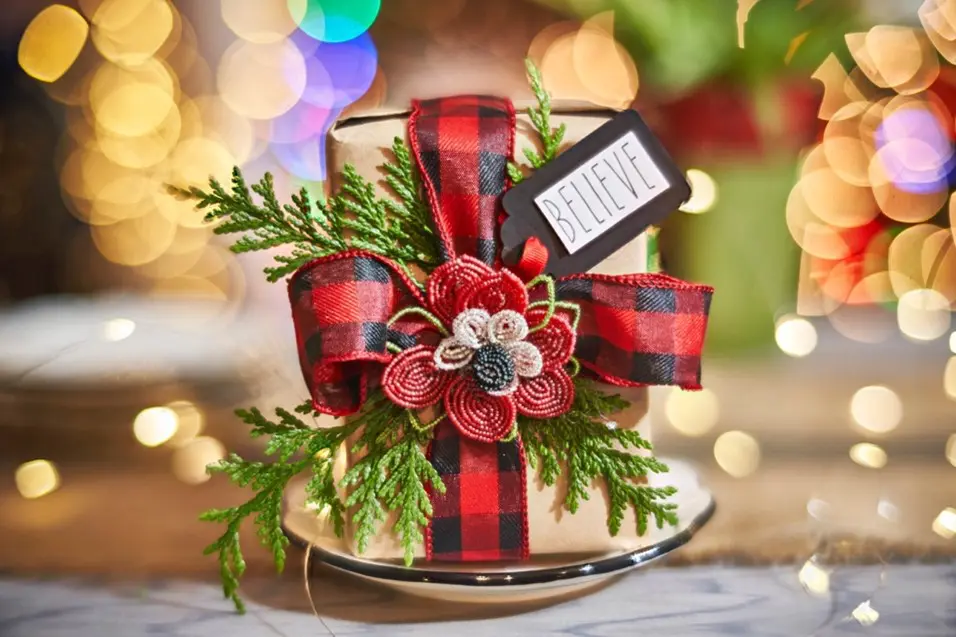 Christmas Tree with Presents Gift Wrap