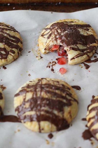 Dessert recipes - hand pies, FoodieCrush sweet empanadas, dessert turnovers