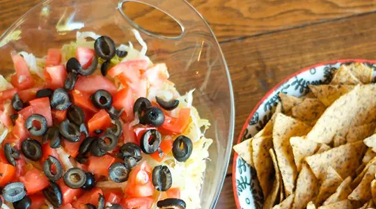 7 Layered Mexican Dip Recipe | Harry & David