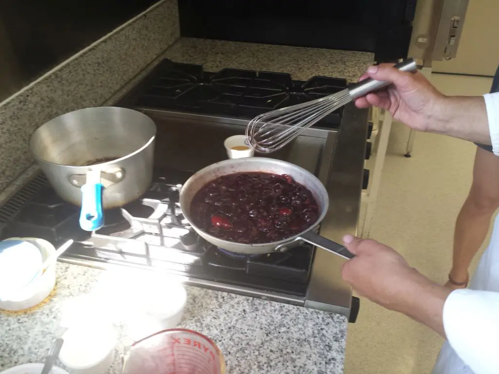 The dish is just about ready