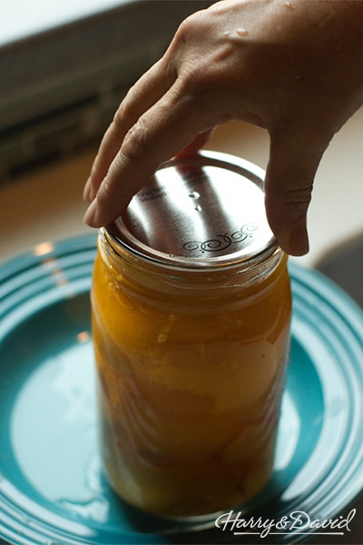 How To Can Peaches | Final Step in Canning Peaches | Harry & David