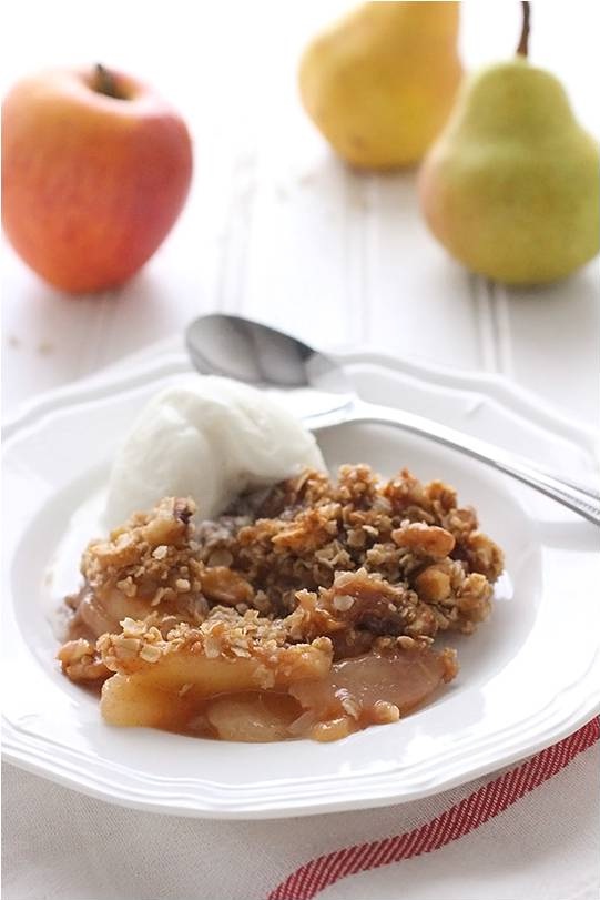 Skinnytaste Pear Apple Crumble Dessert Recipe