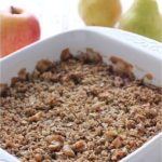 SkinnyTaste Pear Apple Crumble Dessert Recipe