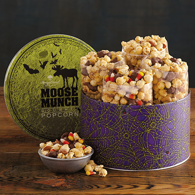 Top Halloween party gift ideas - Moose Munch® Gourmet Popcorn