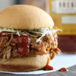 Slow Cooker Pulled Pork Sliders Recipe by SkinnyTaste