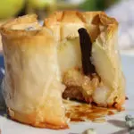 Elegant Blue Cheese Stuffed Baked Pears