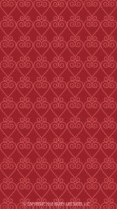 Dark Red Valentines Mobile Wallpaper