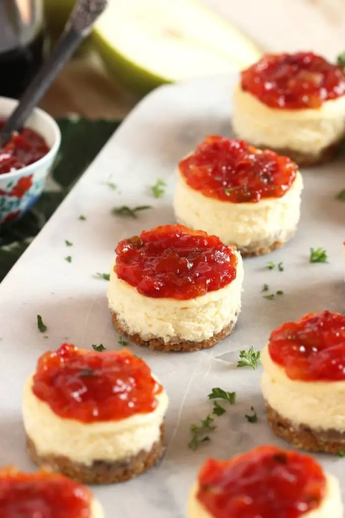 Savory Cheesecake Recipe with Relish