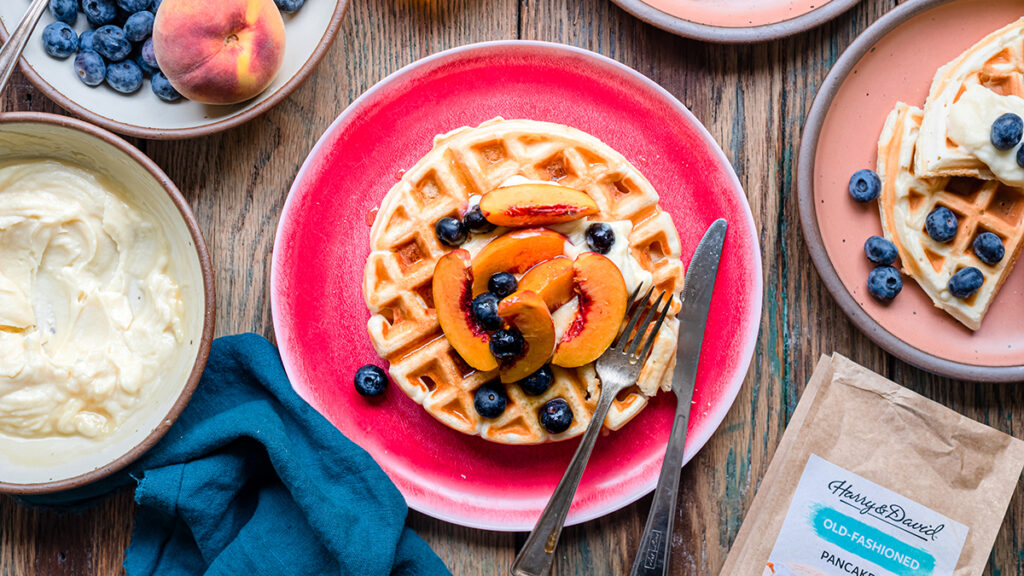 How to Make Waffles With Pancake Mix The Table by Harry & David