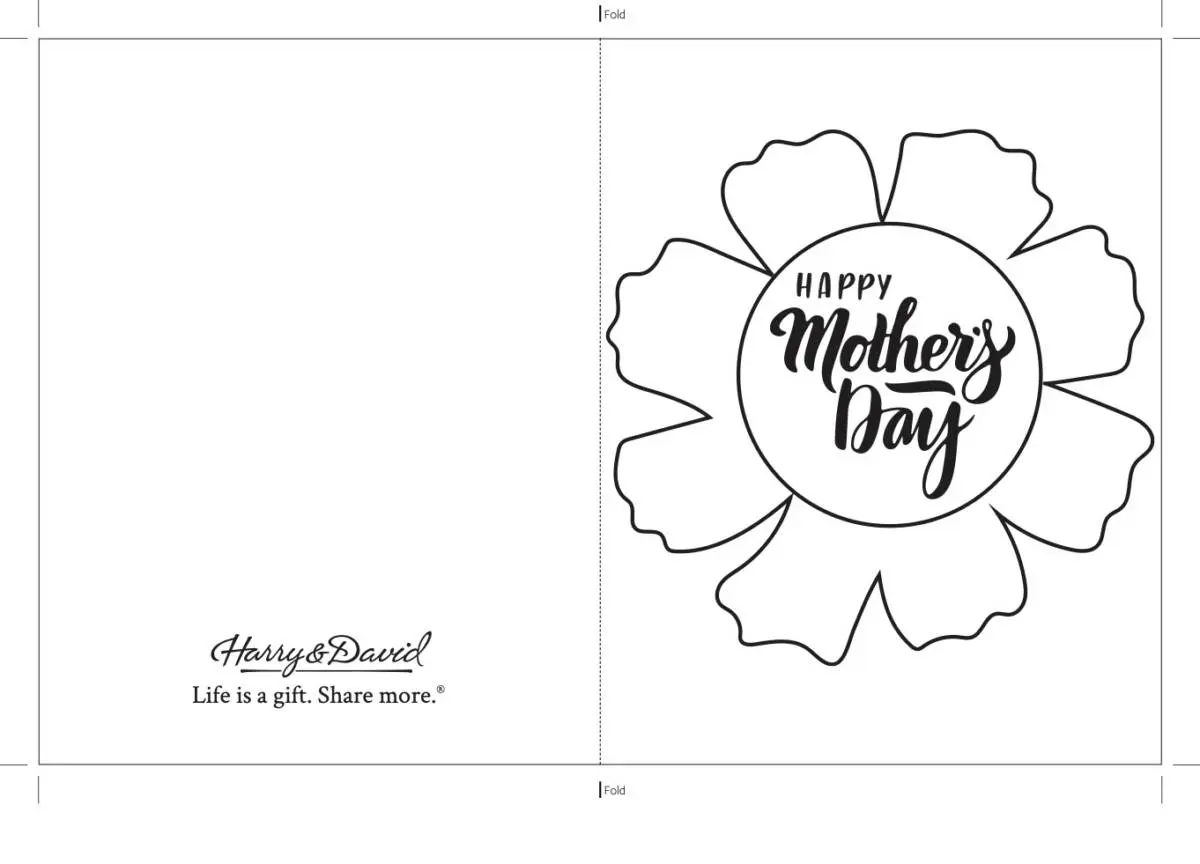 Printable Mother's Day Cards Harry & David blog