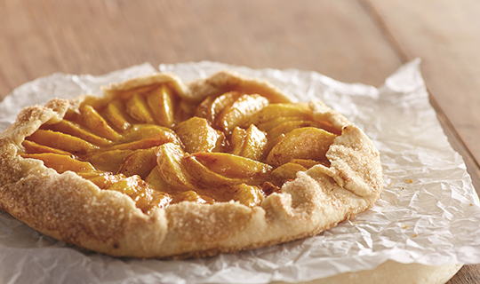 peach galette recipe