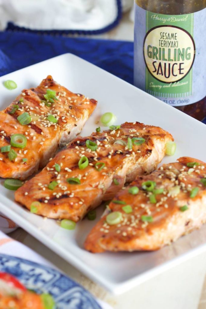 Grilled Teriyaki Salmon Recipe