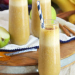 Apple Smoothie With A Dash Of Turmeric