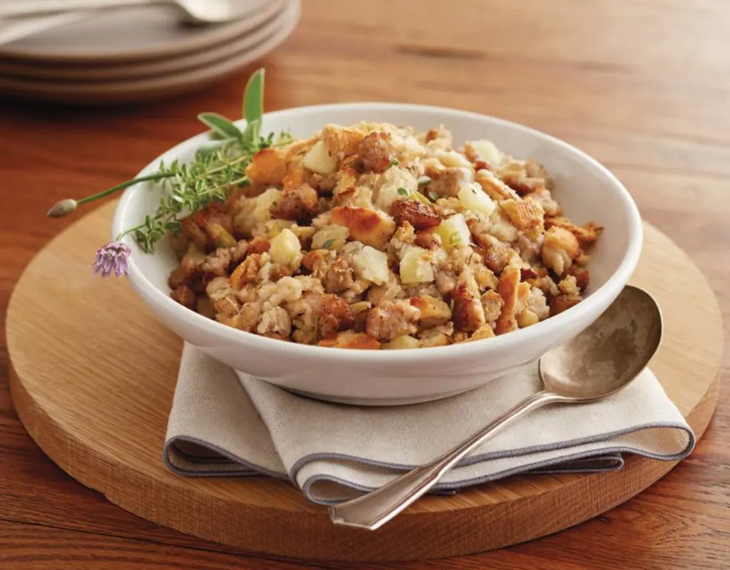 Thanksgiving stuffing is the perfect Thanksgiving appetizer