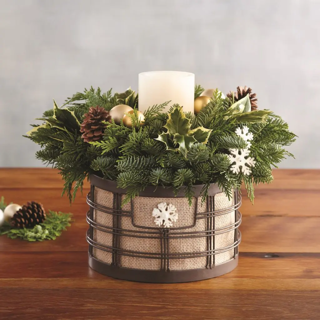 Christmas Decorations Centerpiece