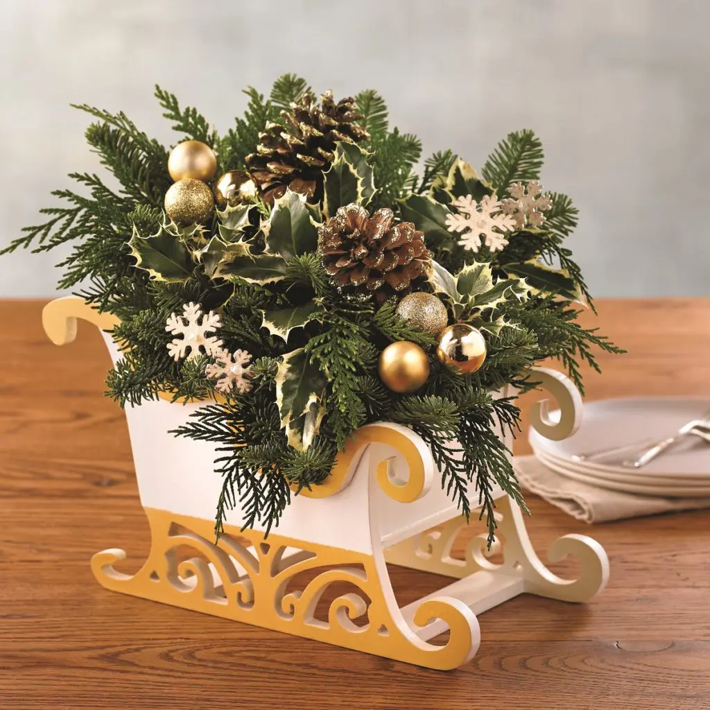 Christmas Decorations Centerpiece