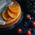 Orange Cake with Rum-Infused Frosting