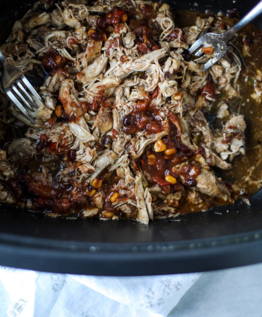 Easy Slow Cooker Chicken Tacos Recipe