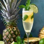 Easy Sparkling Pineapple Cocktail Recipe