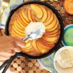 Simple Skillet Peach Cake Recipe
