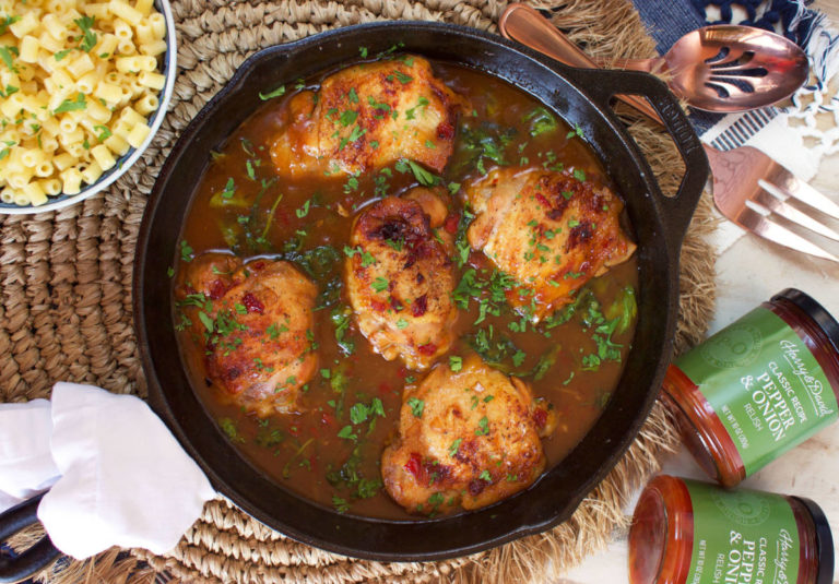 Pepper Relish Skillet Chicken Recipes