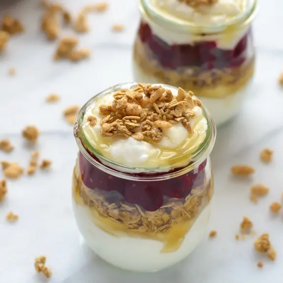 Cranberry Relish Parfaits