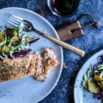 Cuban Roasted Salmon With Fresh Citrus Slaw