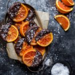 Candied Orange Slices Dipped in Chocolate