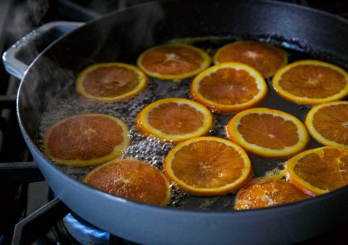how to make candied orange slices