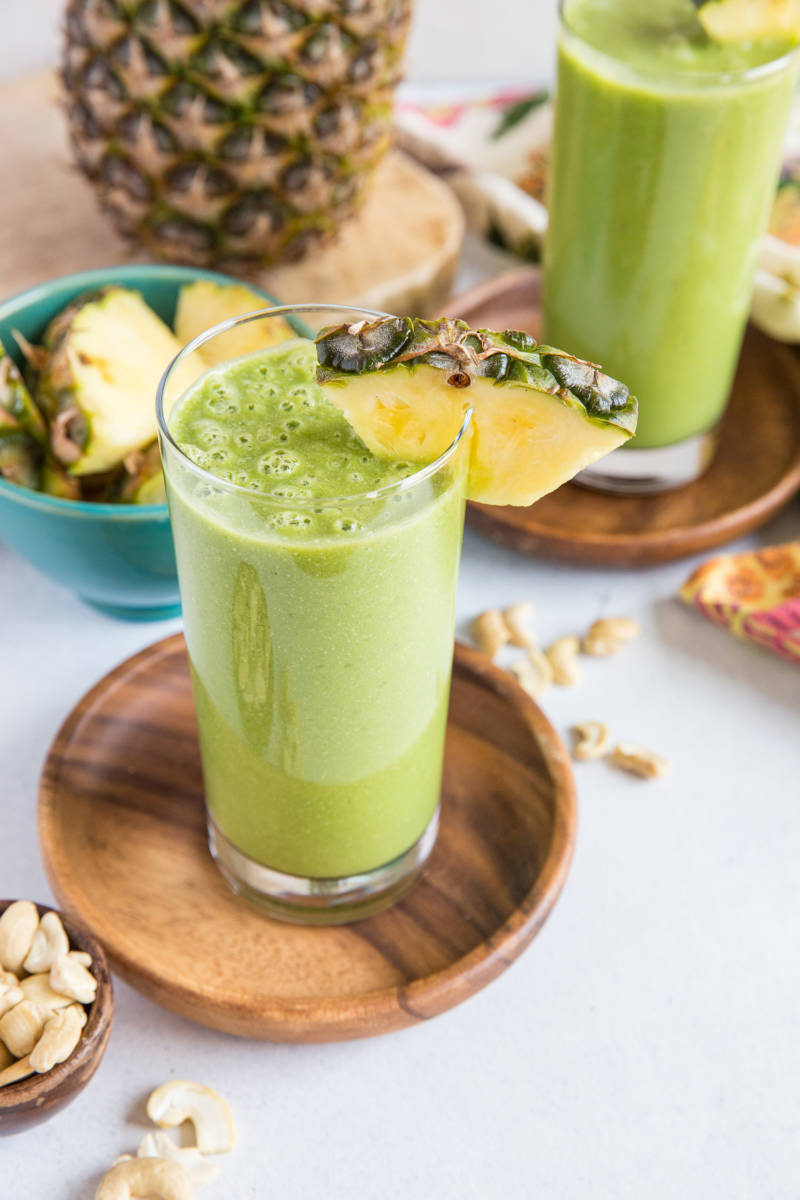 pineapple smoothie green smoothie