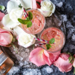 Sparkling Strawberry Rosé Cocktail