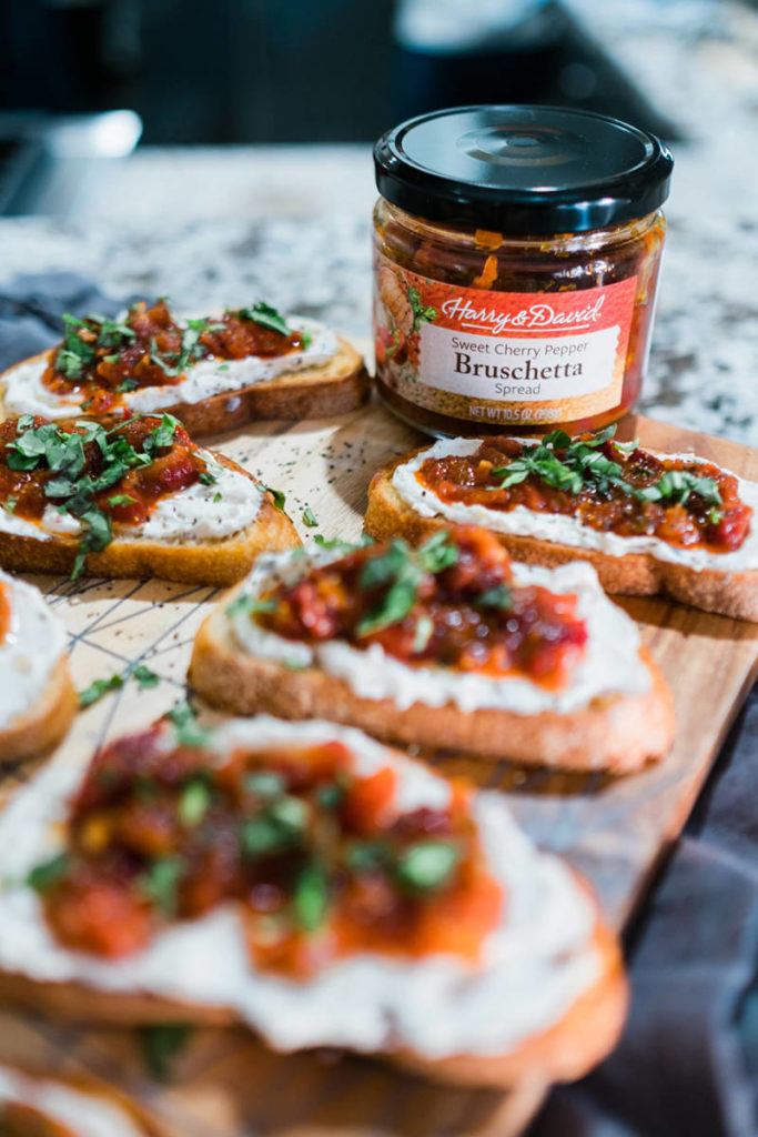 wine tasting party bruschetta recipe