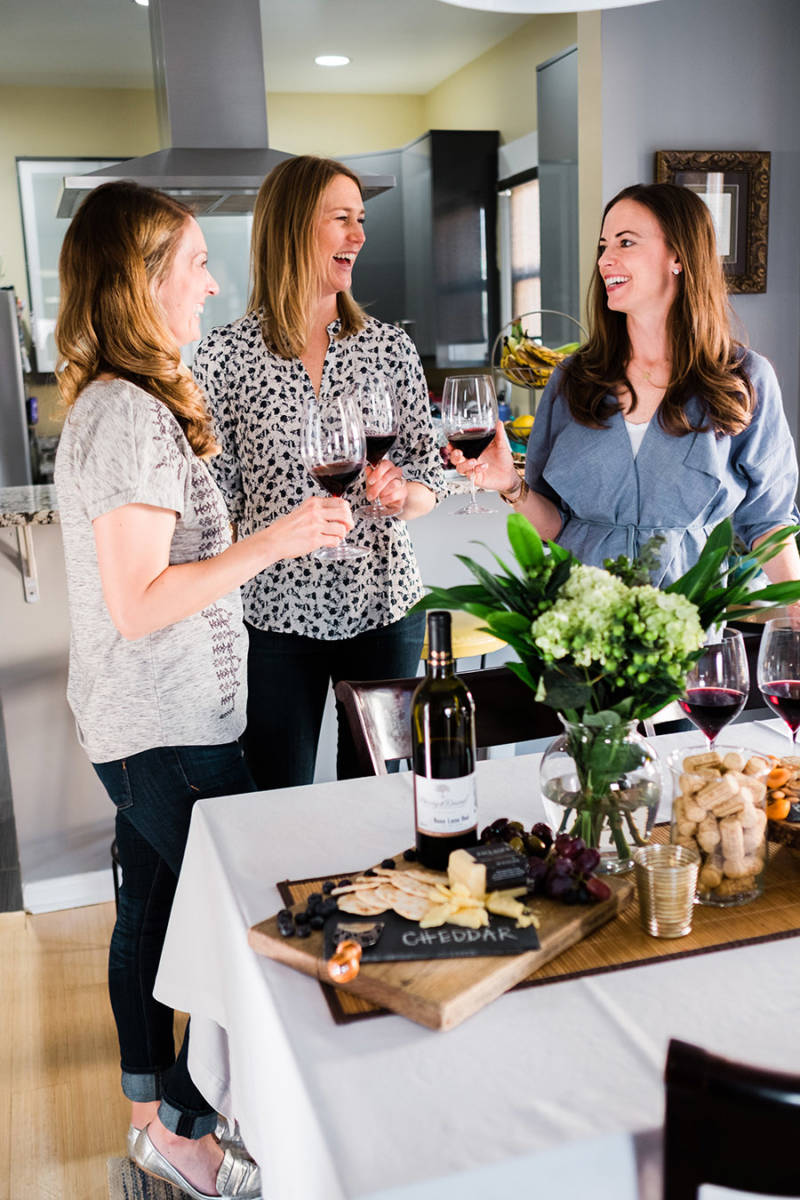 host a wine tasting party
