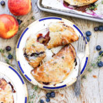 Fresh Peach Blueberry Pie With a Twist