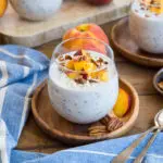 Peaches and Cream Overnight Oats Recipe