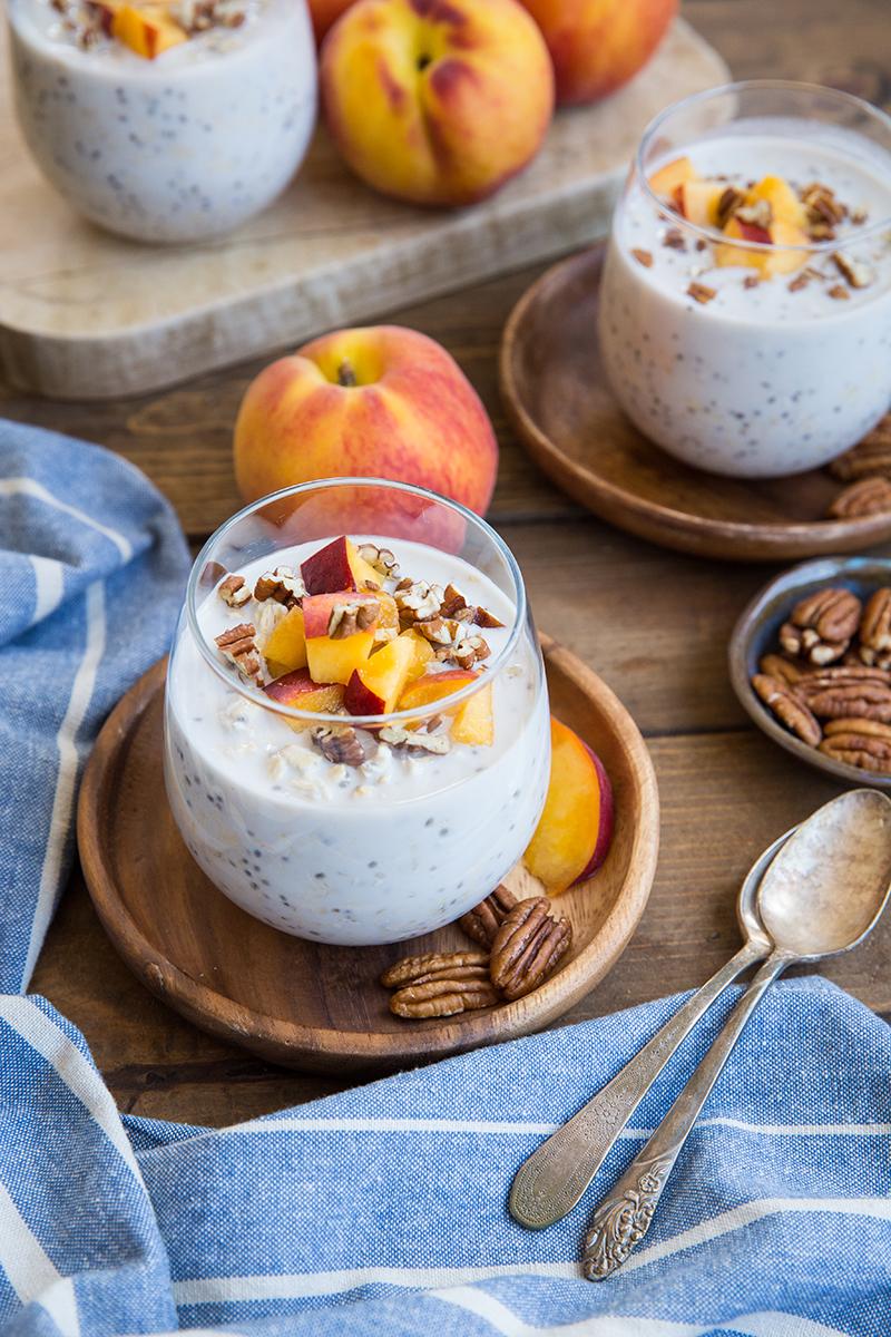 peach overnight oats recipe