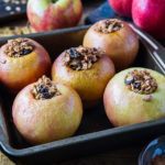 Baked Apples with Homemade Granola