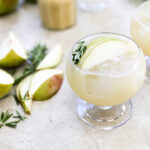 Pear Gin Fizz for Holiday Sipping