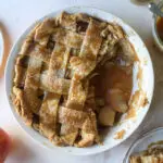 Salted Caramel Apple Pie