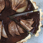 Semi-Sweet Chocolate Pear Tart