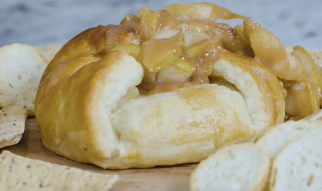 Pear Butter Baked Brie Recipe