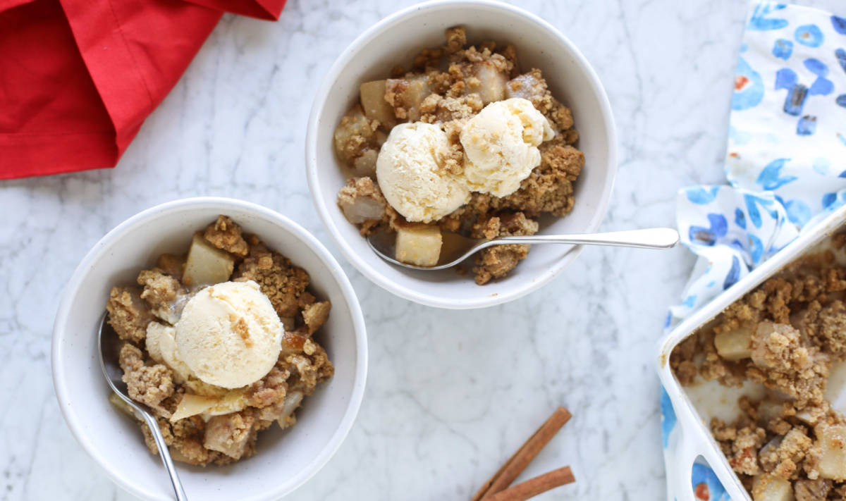 Pear Crumble Thumbnail