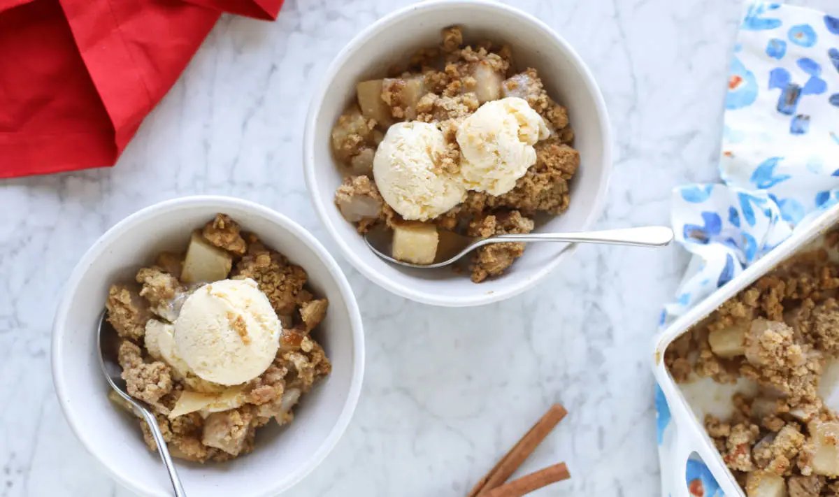 Pear Crumble Thumbnail