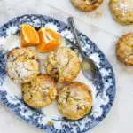 Orange Scones With a Sweet Maple Surprise