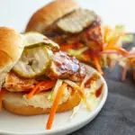 Kentucky-Bourbon BBQ Chicken Sliders