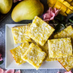 Mango Coconut Cookie Bars