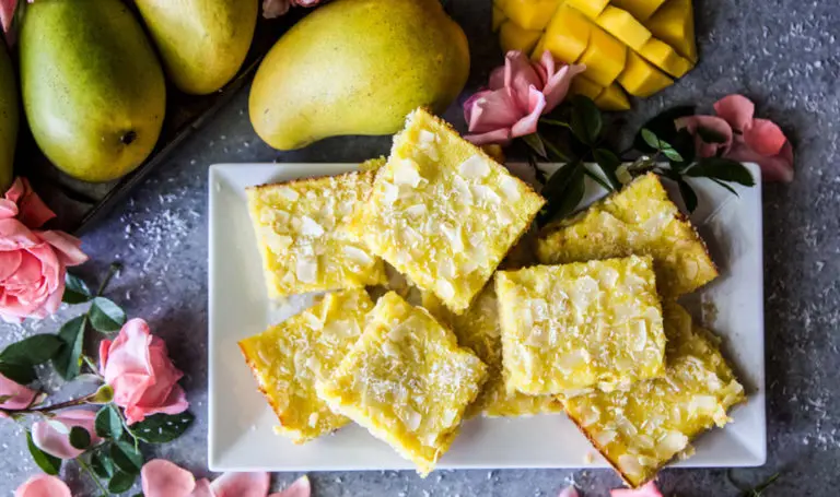 mango coconut cookie bar recipe thumbnail