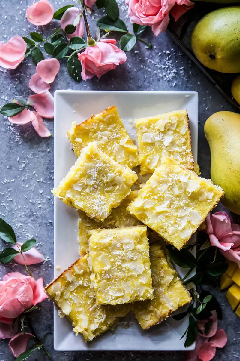 mango coconut cookie bar recipe